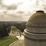 Aerial Photography of McKinley Monument, Canton, Ohio